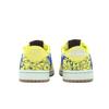 Travis Scott X Jordan Air Jordan 1 Chaussures de Basketball Vintage Unisexes Basse Bleu Jaune DZ4137-700(Équipe-2.0)