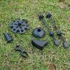Walking Aid Feet Cane Tip Protectors Rubber Texture Footing Solution Suitable for Outdoor Hiking and Mountain Climbing