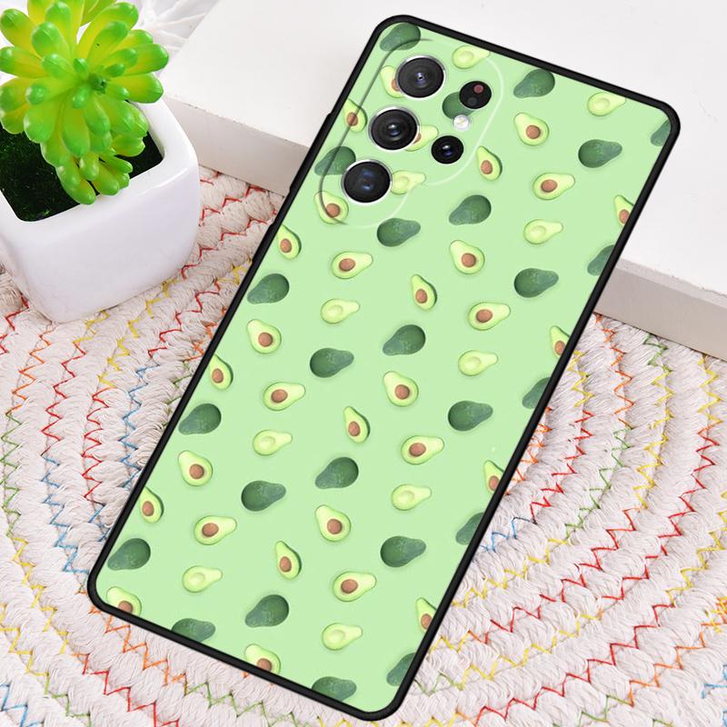 Funny Avocado Art Fruit Phone Case for Samsung Galaxy Note 10 Pro S26 Ultra S23 S24 FE S25 S21 S22 PLUS Shockproof Cove