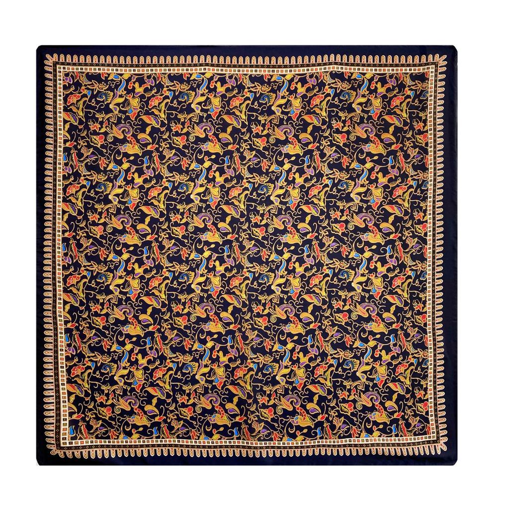 High-quality Luxurious Silk Scarves Headband Scarfs Neck Scarf For Women Chain Silk Scarf Women's Decorative Shawl EMA