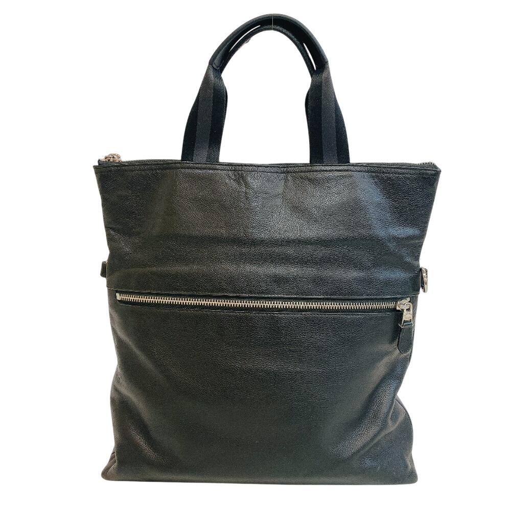 COACH F54759 A4-size compatible tote bag leather Business bag black leather Used