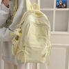 Large Capacity Nylon School Backpack For Teen Students With Antiload Burden Design For Middle School Use