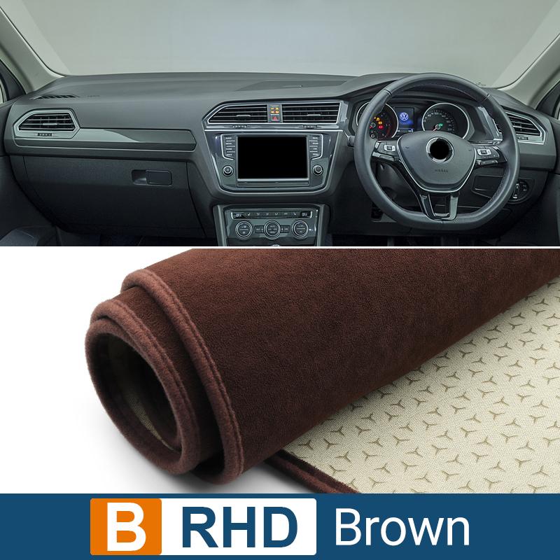 For Volkswagen VW Tiguan MK2 R-Line 2016 2017 2018 Car Dashboard Mat Sun Shade Cover Accessories