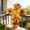 45cm  Cross, Easter Front Door Bow, Artificial Flower Decoration For Doors And Walls.