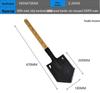 High-Carbon Steel Multi-Function Outdoor Shovel