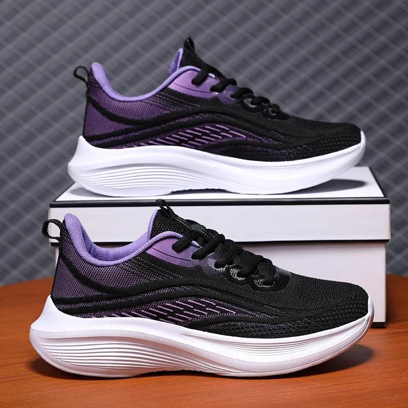 Shoes for Women Couple High Quality Women Fashion Mesh Breathable Shoes Men Sneaker Outdoor Running Shoes Comfort Hombre Tenis