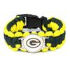 Handgeflochtenes NFL Paracord-Armband für Herren - 32 Teamoptionen für europäische & amerikanische Sportler