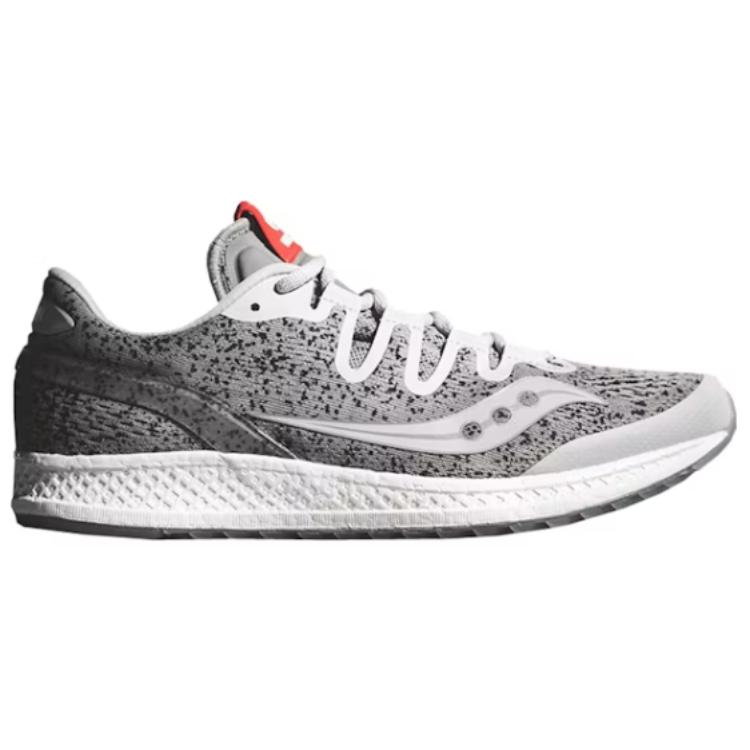Saucony Freedom ISO Trendy Sports Non-Slip Wear-Resistant Low-Top Casual Running Shoes Unisex sneaker Gray S40028-1