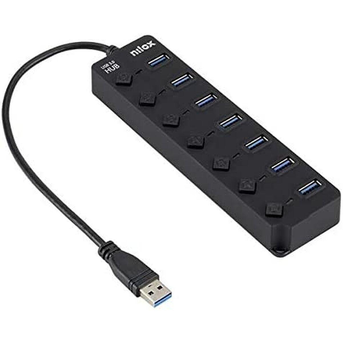 

USB-концентратор Nilox NXHUB-06, черный