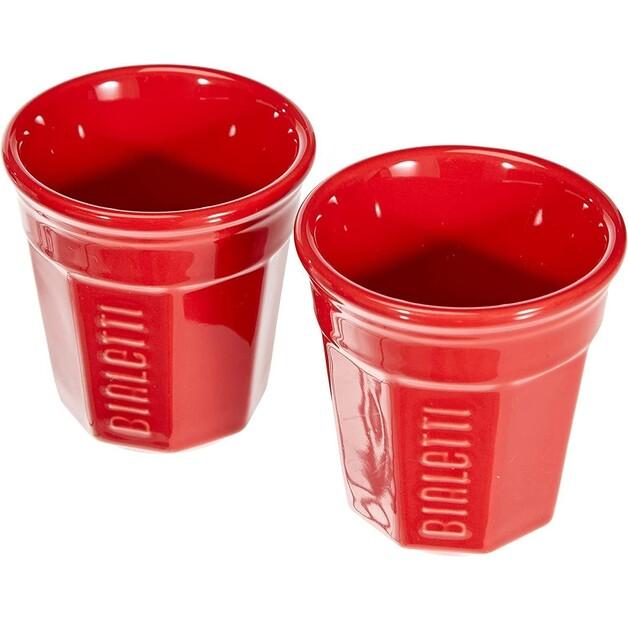 Кофеварка Bialetti Set Mini Express Espressokanne rot (0007303)