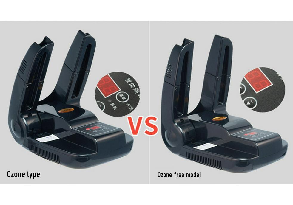 Smart Folding Shoe Dryer with UV Ozone Disinfection and Timer Function