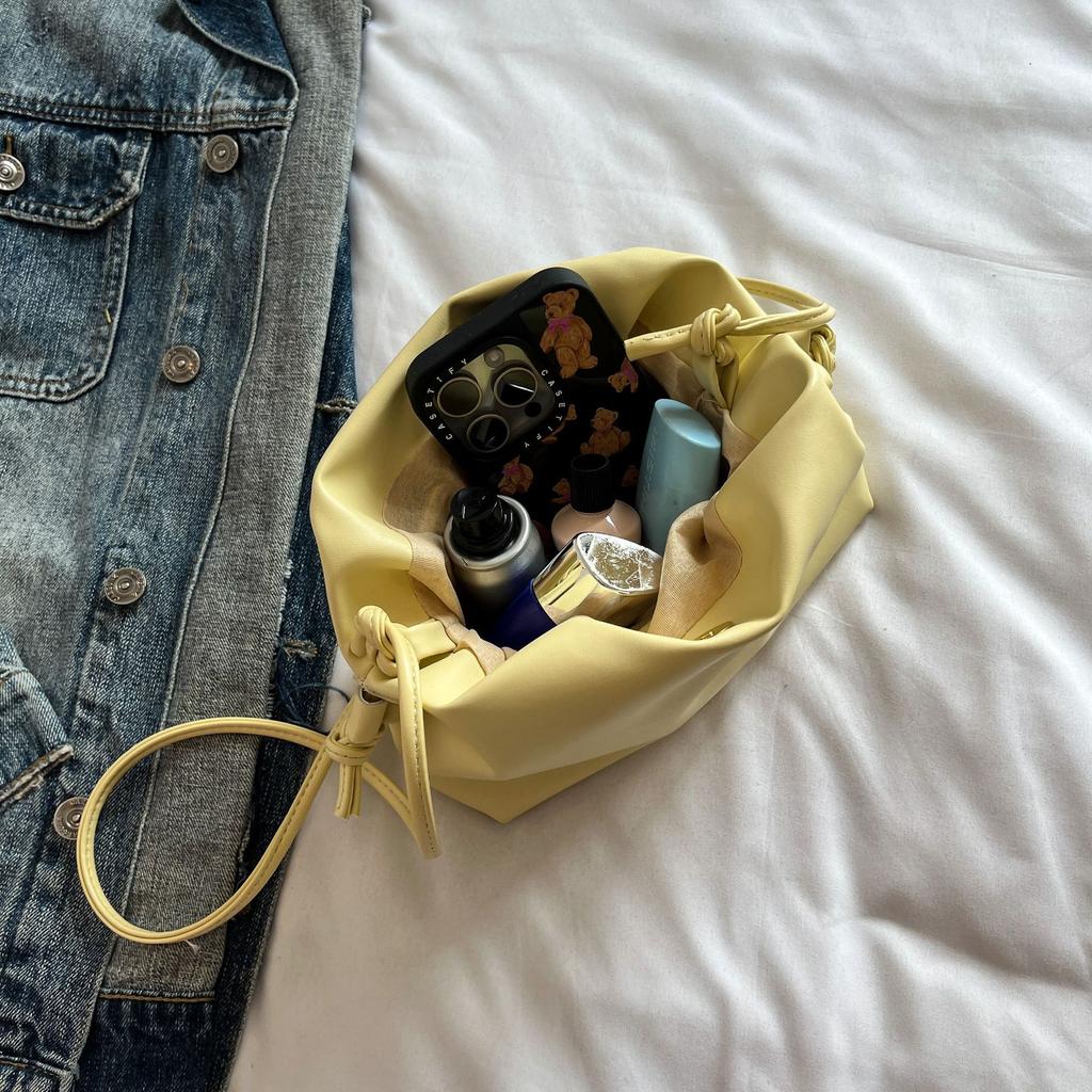 Women's New Fashion Cute Cloud Design Multiway Shoulder Crossbody Handheld Bucket Bag - Summer Casual Versatile Daily Beach Tote