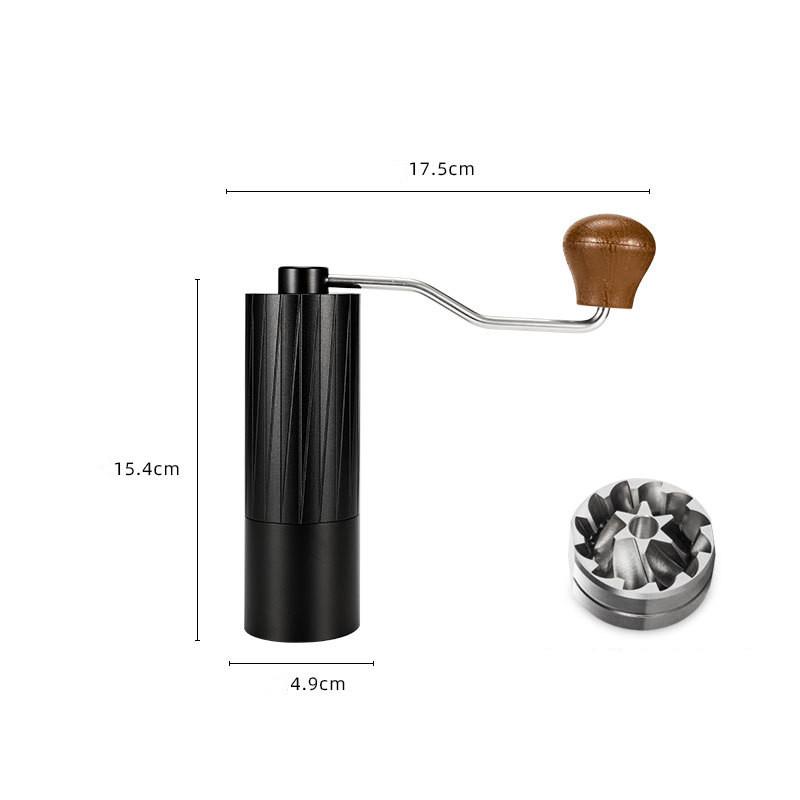 Manual Coffee Grinder Hand Adjustable Steel Core Burr For Kitchen Portable Hand Espresso Coffee Milling Tool