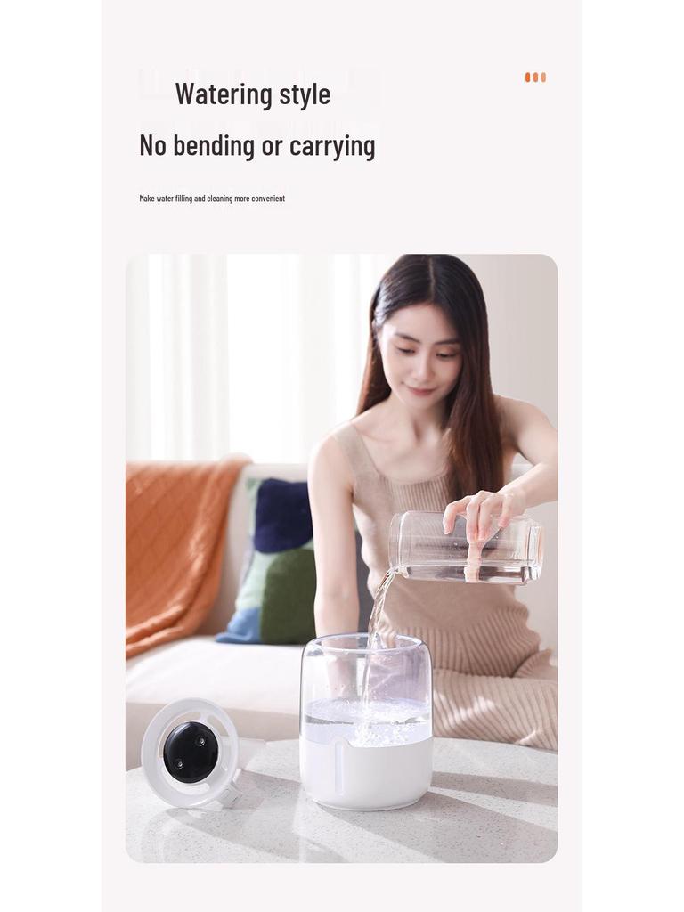 Extra Large Dual Spray Desktop Humidifier for Home and Office