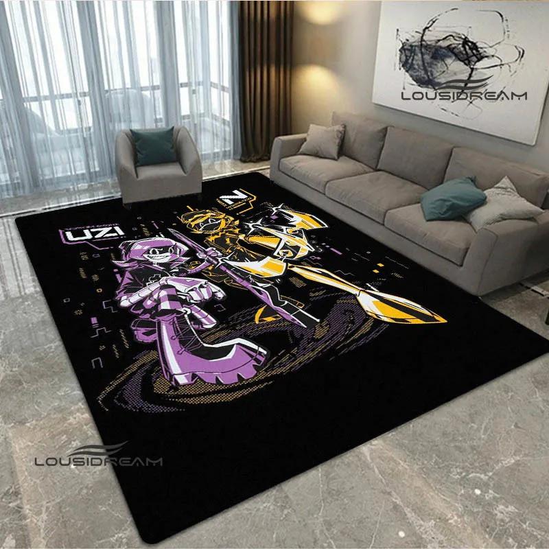3D Murder-Drones Cartoon Printed Carpet Non-slip Carpet Washroom Floor Mat Fashion Yoga Mat Bedroom Decoration Birthday Gift