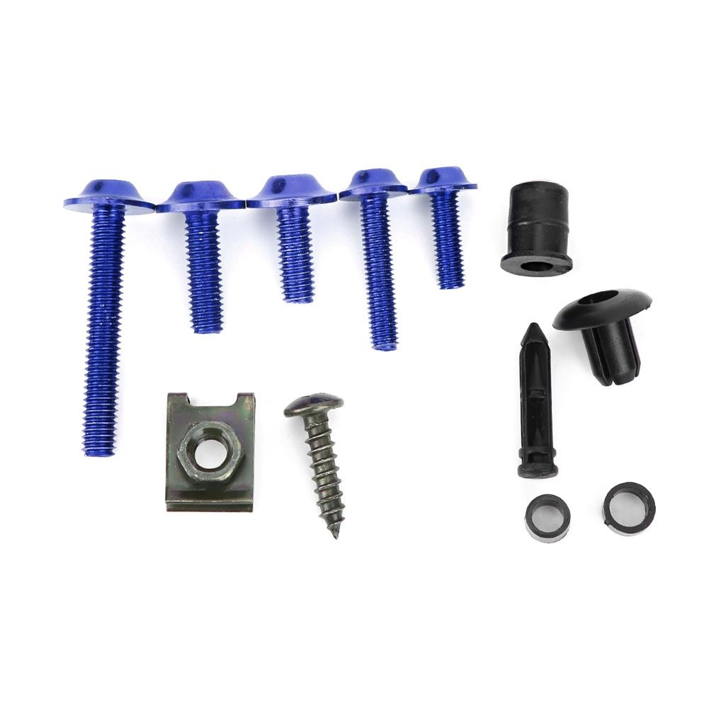 198PcsCelsiusSet Windscreen Fairing Screws M5 M6 s Kit Motorcycle Accessory
