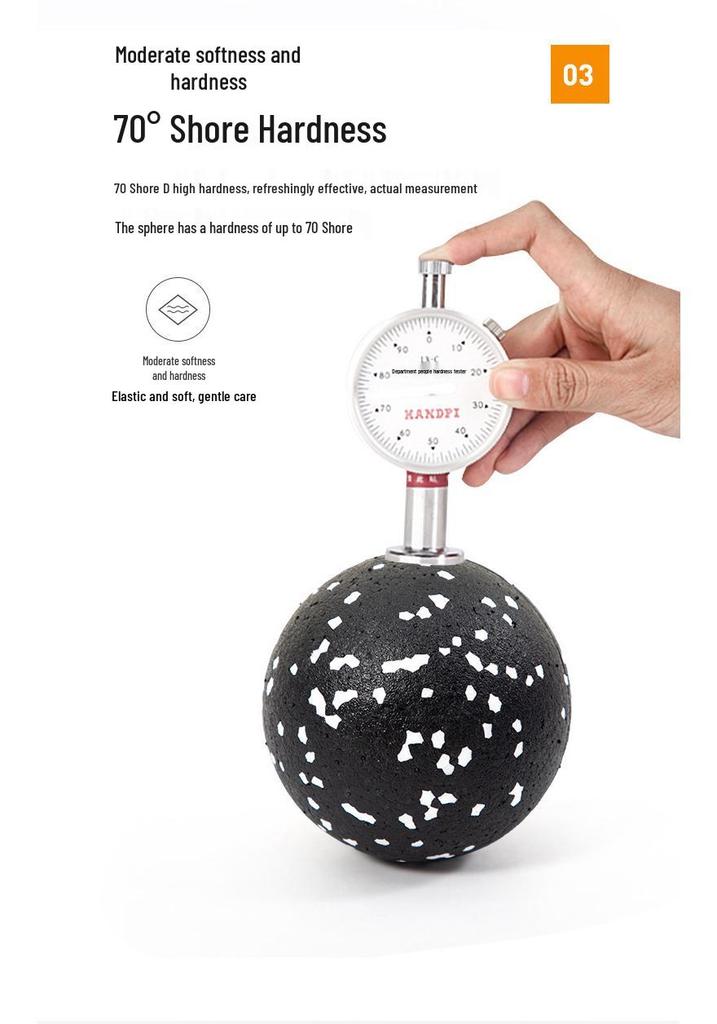 12CMEPP High Hardness Yoga Massage Ball for Fascia and Pelvic Floor Muscle Relaxation