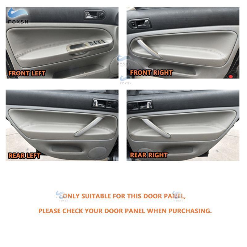 Für VW Passat B5 1998 1999 2000 2001 2002 2003 2004 2005 Auto Türverkleidung Armlehnenbezug Mikrofaserleder Aufkleber Zierleiste