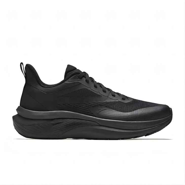 Anta Lightweight Fashion Comfortable Versatile Non-Slip Wear-Resistant Low-Top Casual Running Shoes Men Sneaker Black 112515523-1