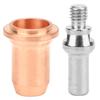 10 Stück Plasmaelektrode 52582 und 10 Stück Düsenspitze 51312 Kit für PT60 Plasmabrenner