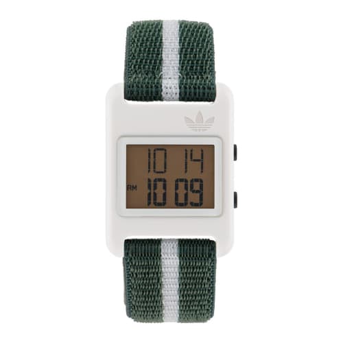 Adidas Originals Swatch Casual Watch, Retro Pop Digital, AOST23069, Green