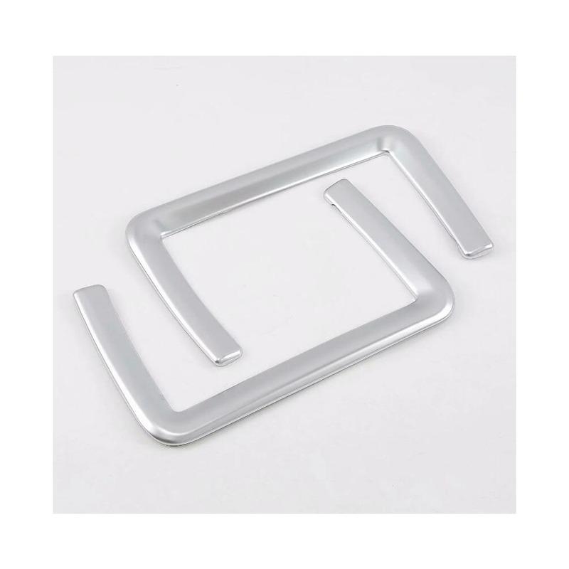 For Jaguar F-PACE FPace 2016 2017 2018   Car Sticker Styling Cover Interior Back Rear Seat Storage Net Frame Trim