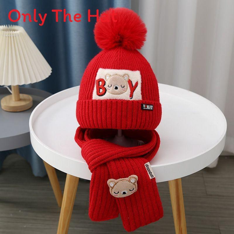 Childrens Knitted Hat And Scarf Set With Windproof Warmth For Winter Play