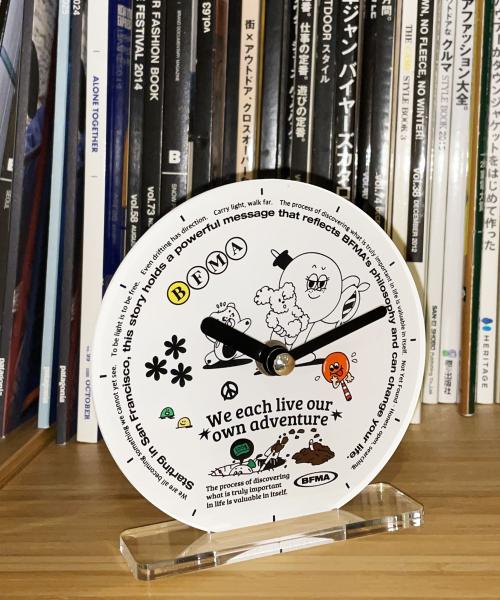[BALLOON FRIENDS] BALLOON FRIENDS BFMA Adventure Silent Round Table Clock NONE