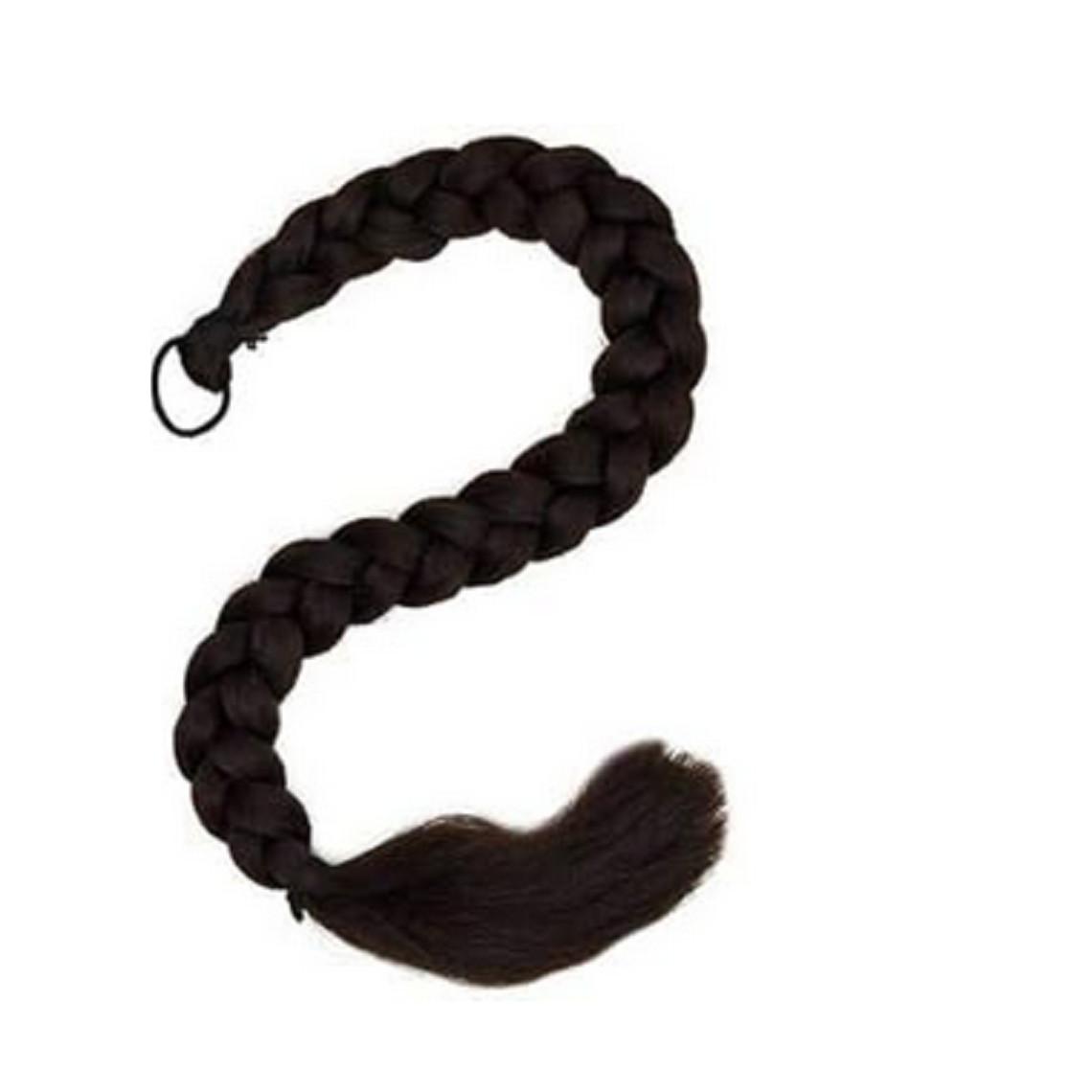 

@ Black Colour Unique Hair Choti For Women & Girls 160Gm Zr-3031-60%Off