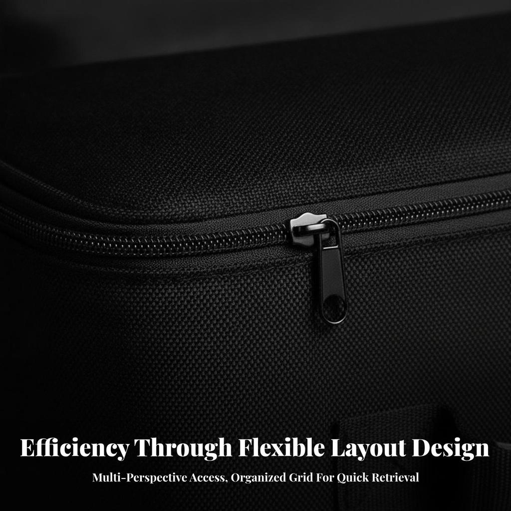 Makeup Bag Professional Beauty Organizer Case Expandable for Travel