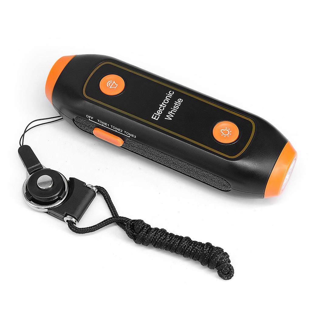 Electronic Whistles Electric Whistle With Lanyard Three Tone Distinct High Volume Outdoor Sport Whistle For Coaches, Referees, P.E. Teacher