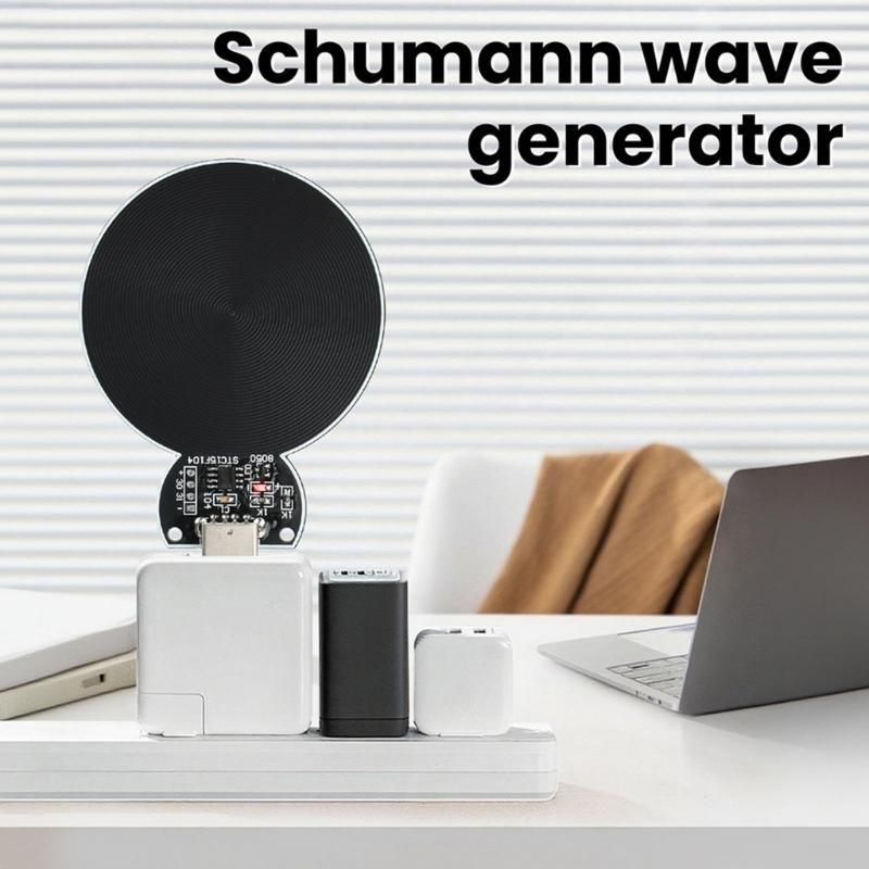 Portable Schumann  Generator 7.83Hz Square  Technology Universal For Home Office Meditations Space & Travel Use