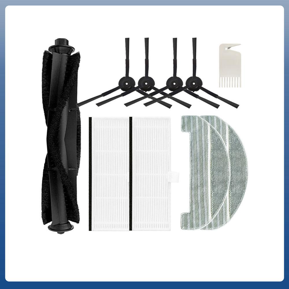 Spare Parts For Ultenic T10 Robot Vacuum Cleaner Accessories Main Brush Side Brush Hepa Filter Dust Bag Mop Rag Cloth