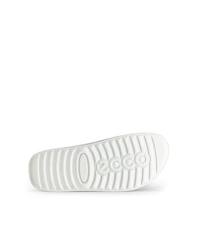 ECCO Cosmo Women's Slide Sandals, Bright White, Size 25.0 Cm, 3E