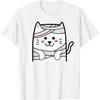 Cute Cat Egyptian Mummy Halloween Costume Funny Kitty Lover T-Shirt