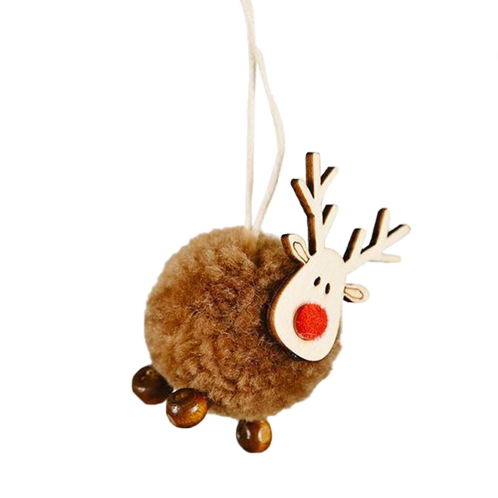 

Рождественское украшение Подвеска с оленем Дерево Лось Подвеска Семейный праздник Подвесной подарок