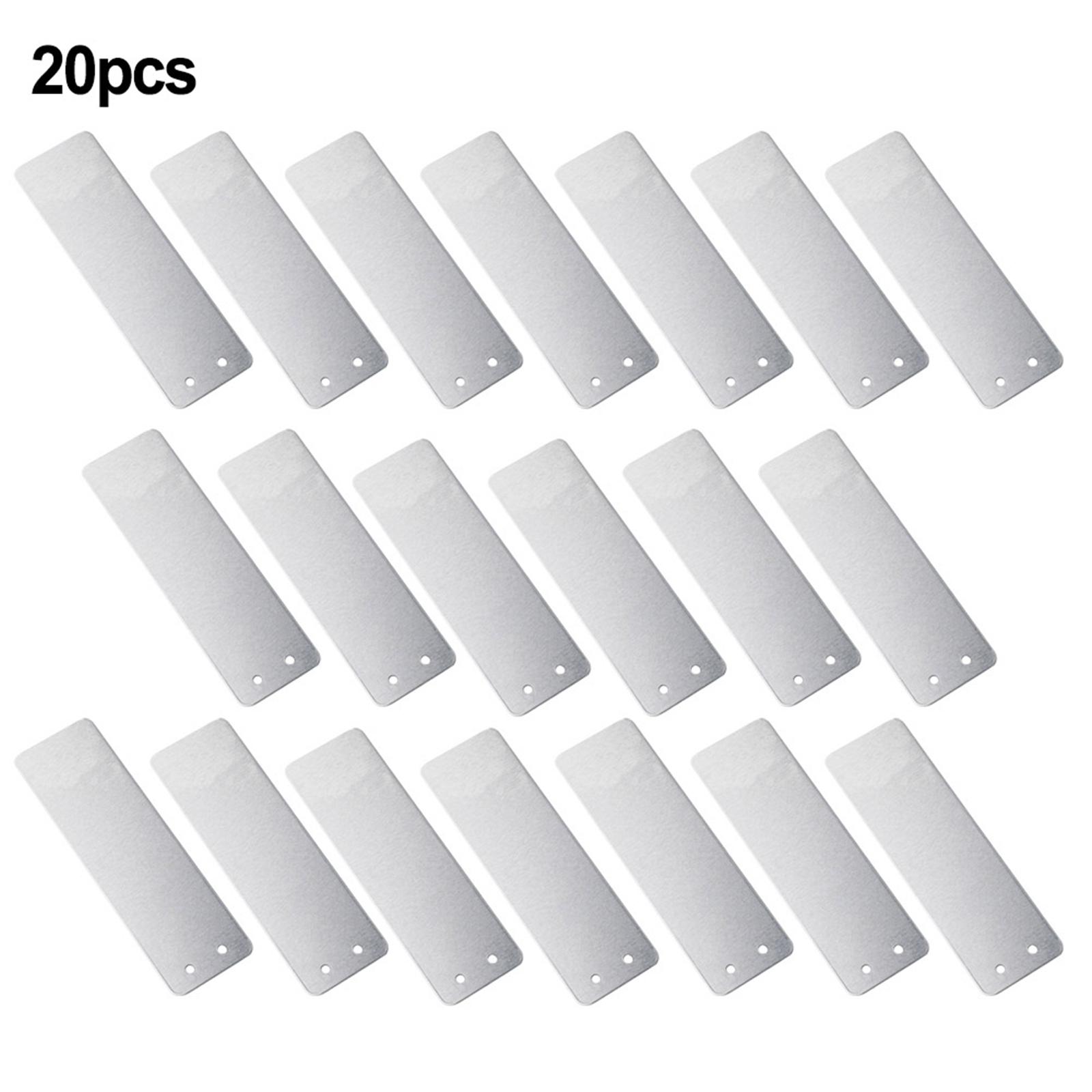 

20шт рослинні етикетки 82*25*0,5 мм водонепроникні водонепроникні