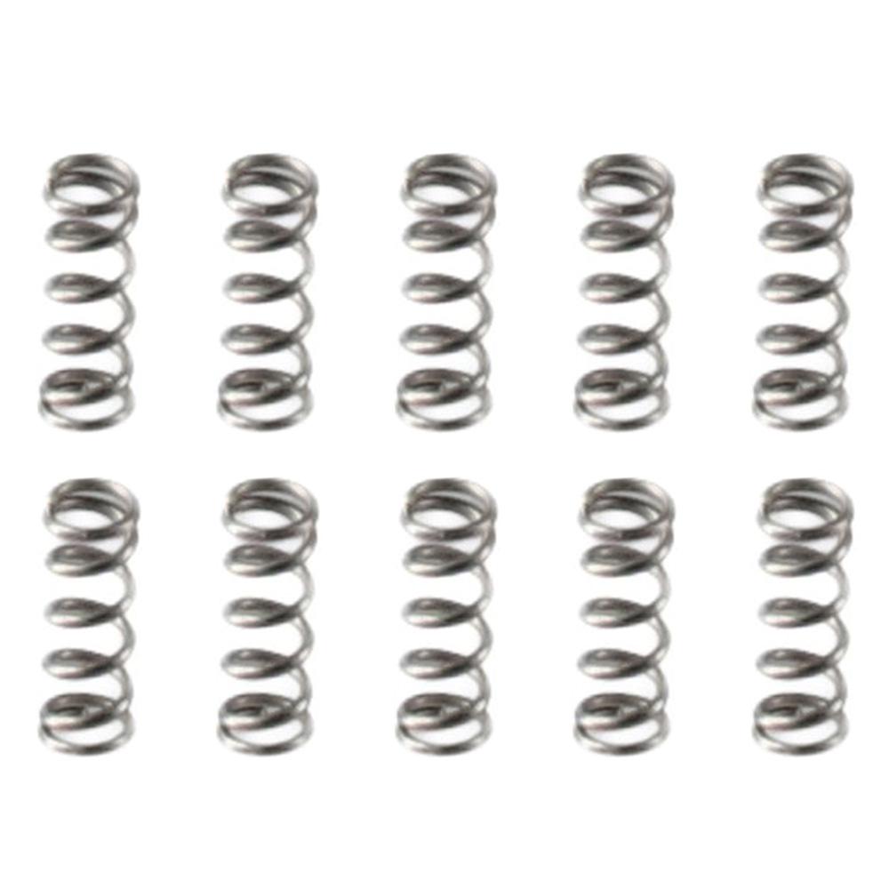 

10 шт. 0,3x2x5 мм удлиненные сжатые пружины телескопические пружины из нержавеющей стали Магазин и ремонт дома