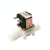 שסתום סולנואיד עם הברגה זכר 1/2 אינץ', 220V AC / 12V DC, שסתום בקרה מגנטי למים, מתג בקר לחץ פנאומטי, מפצל, סגור בדרך כלל