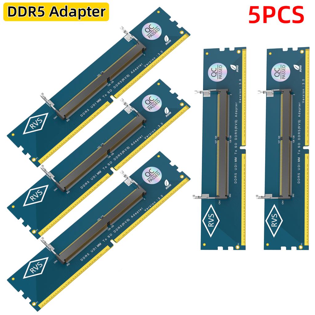 Laptop SO DDR5 RAM To Desktop DDR5 U-DIMM Adapter Memory Card Converter Laptop To Desktop SO-DIMM To PC DIMM Card