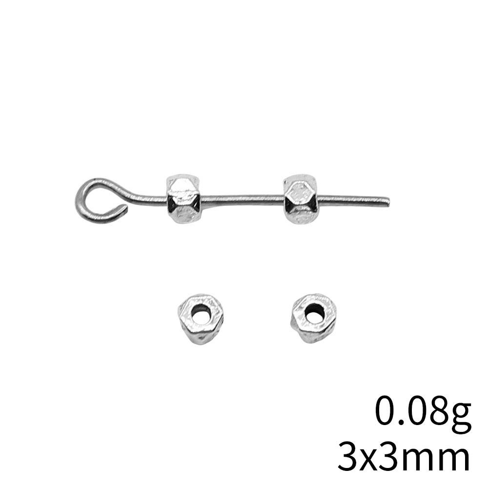 New Year's Day Jewelry Findings Small Torus Spacer Beads Accessories Parts Backpack Accessories