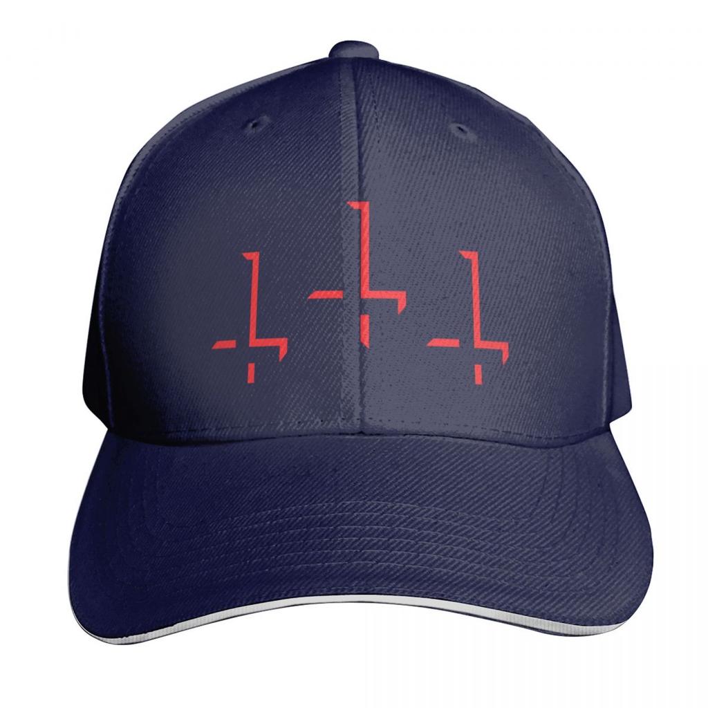 Inverted Cross Shadows Red Baseball Cap Luxury Hat sun hat New In The Hat Designer Caps Unisex Womens