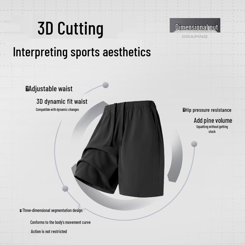 Warrior Men's Breathable Summer Athletic Shorts