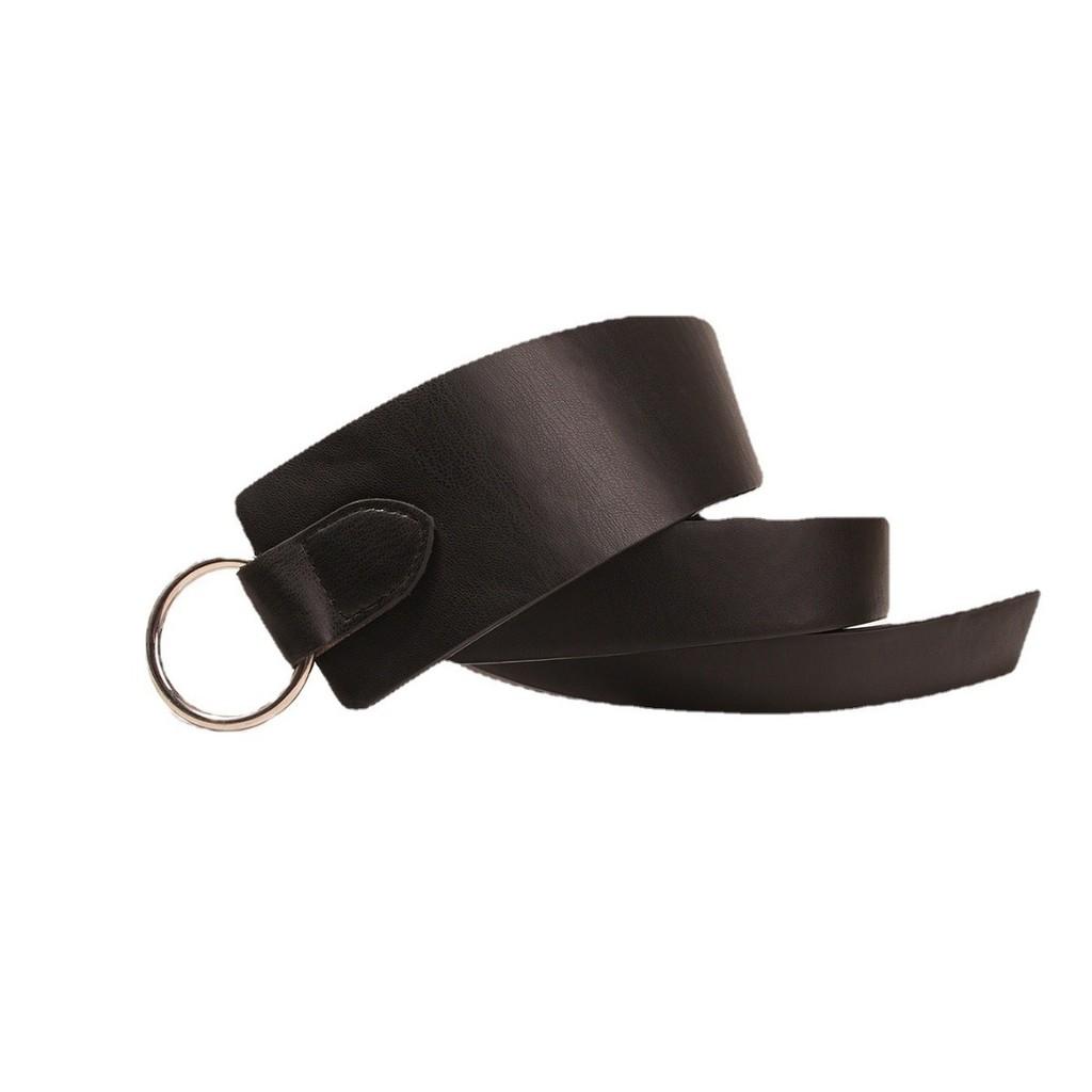 Simple Waist Womens Belt With Soft Faux Material And Tie Detail Everyday For