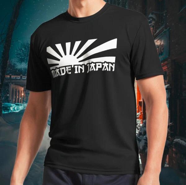 Men s and Women s T-shirts JDM Made In Japan Rising Sun M