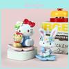 Hello Kitty Pvc Collectible Figurine With Assembleable Design For Desk Decor And Gift
