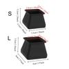 24PCS Non-slip Furniture Legs Protectors Noise Reduction Table Feet Cover  Hardwood Floors