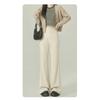 Women S High Waist Flared Dress Pants Slim Fit Casual Trousers