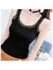 Uroi Lace Camisole Sleeveless Tank Plus Sizes Women's 3-Piece Set, Top, U-Neck,