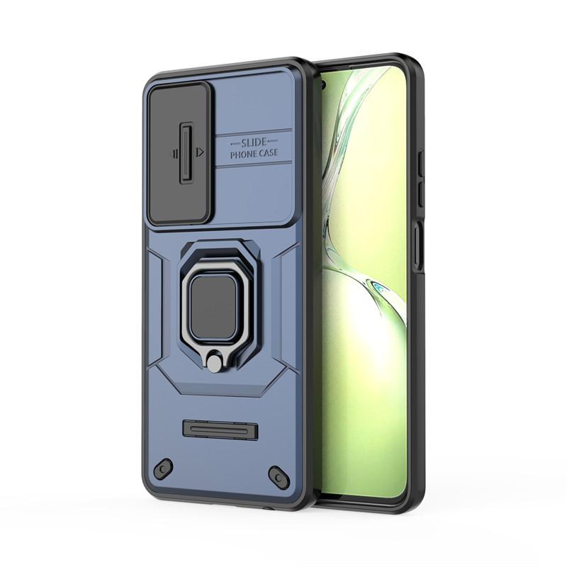 For OPPO A80 5G Case Slide Camera Phone Case For OPPO A80 5G Cover Funda Armor Hard PC Shockproof Back Cover For OPPO A80 5G